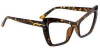 Cat Eye Gold/Tortoise Eyeglasses ▏Vooglam Optical Eyeglasses 