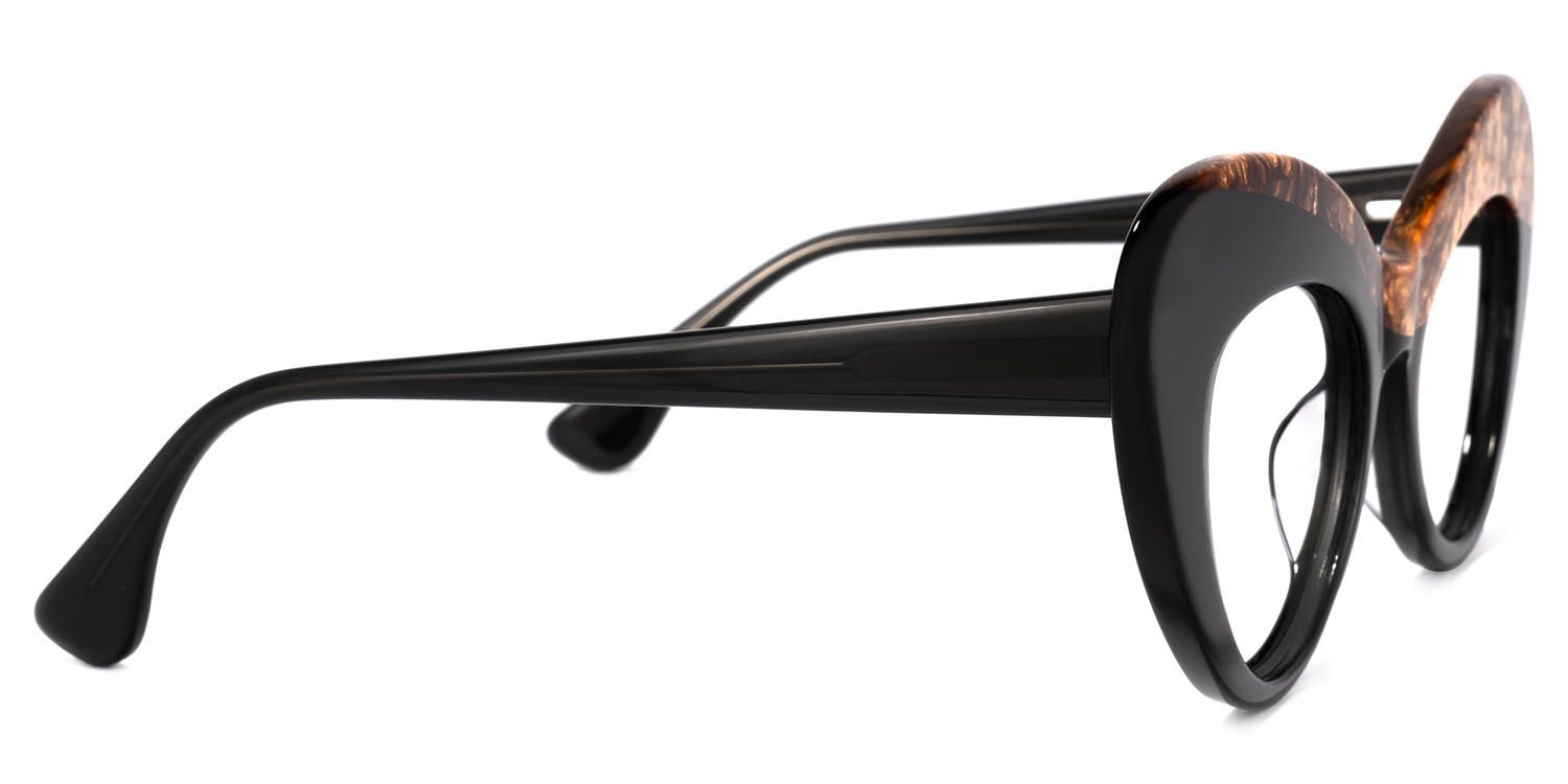 Lolade - Cat Eye Dark/Grey Eyeglasses product detail 4