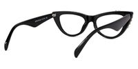 Cathleen - Cat Eye Colorful Eyeglasses | Vooglam Side View