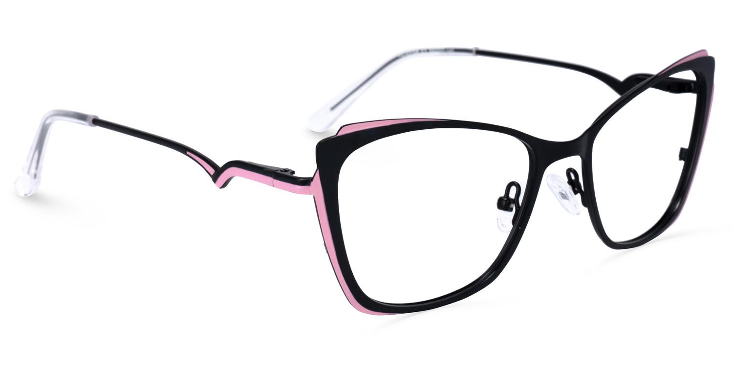 Cat Eye Black Eyeglasses | Vooglam.com 5