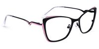 Cat Eye Black Eyeglasses | Vooglam.com 