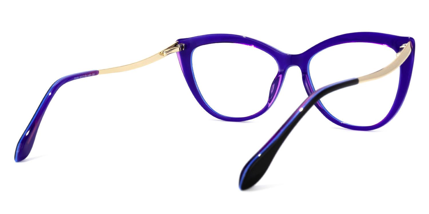 Chetta - Cat Eye Blue Eyeglasses product detail 3