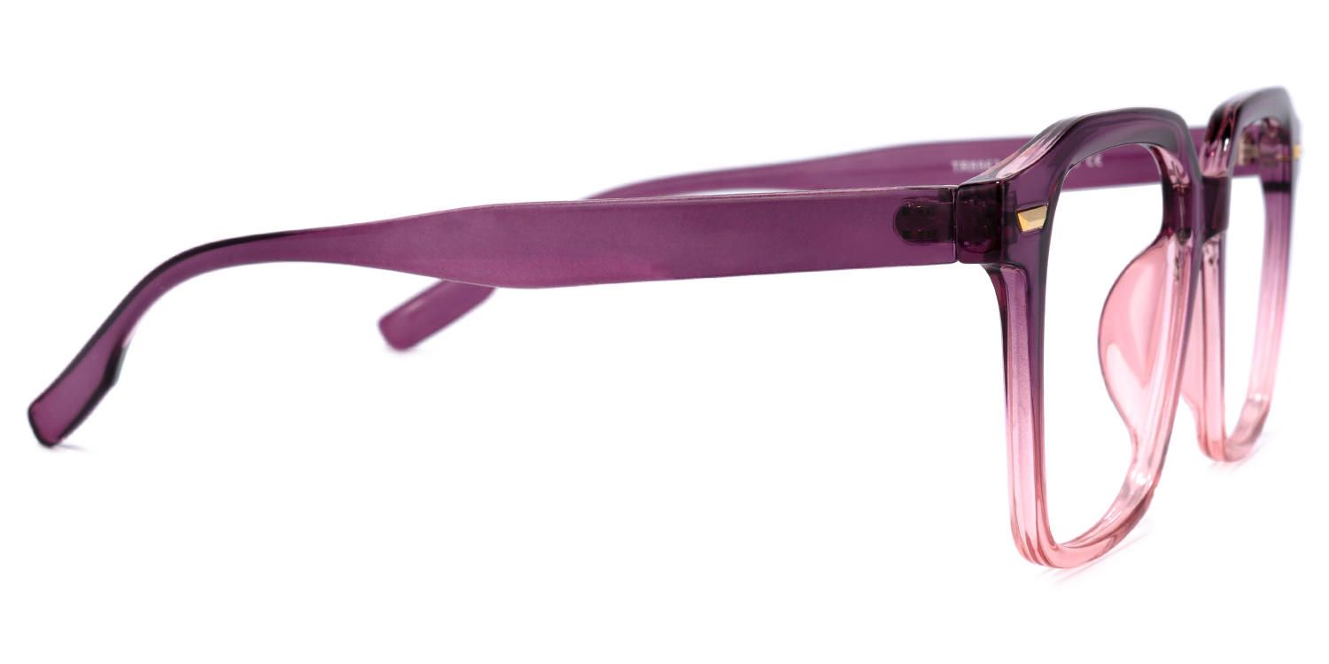 Square Purple Eyeglasses | Vooglam.com 4