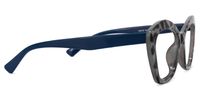 Rectangle Blue Eyeglasses | Vooglam.com