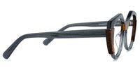 Lenore - Geometric Dark/Grey Eyeglasses | Vooglam