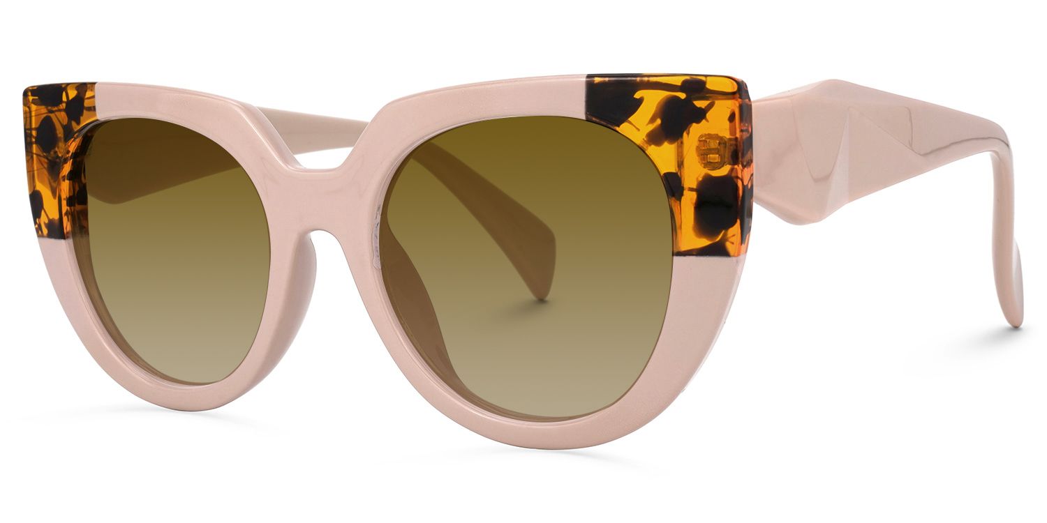 Rectangle Tortoise Eyeglasses | Vooglam.com Front View