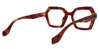 Judkins - Geometric Red/Tortoise Eyeglasses - 3