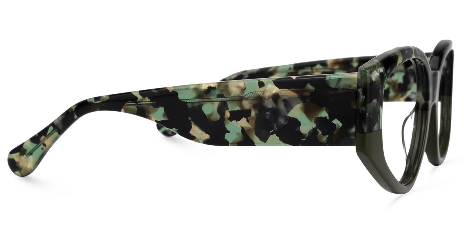 Durand - Geometric Floral Eyeglasses product detail 4