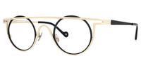 Arrabella - Round Beige Eyeglasses | Vooglam Front View