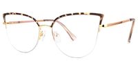 Guerrero - Browline Tortoise Eyeglasses | Vooglam Front View