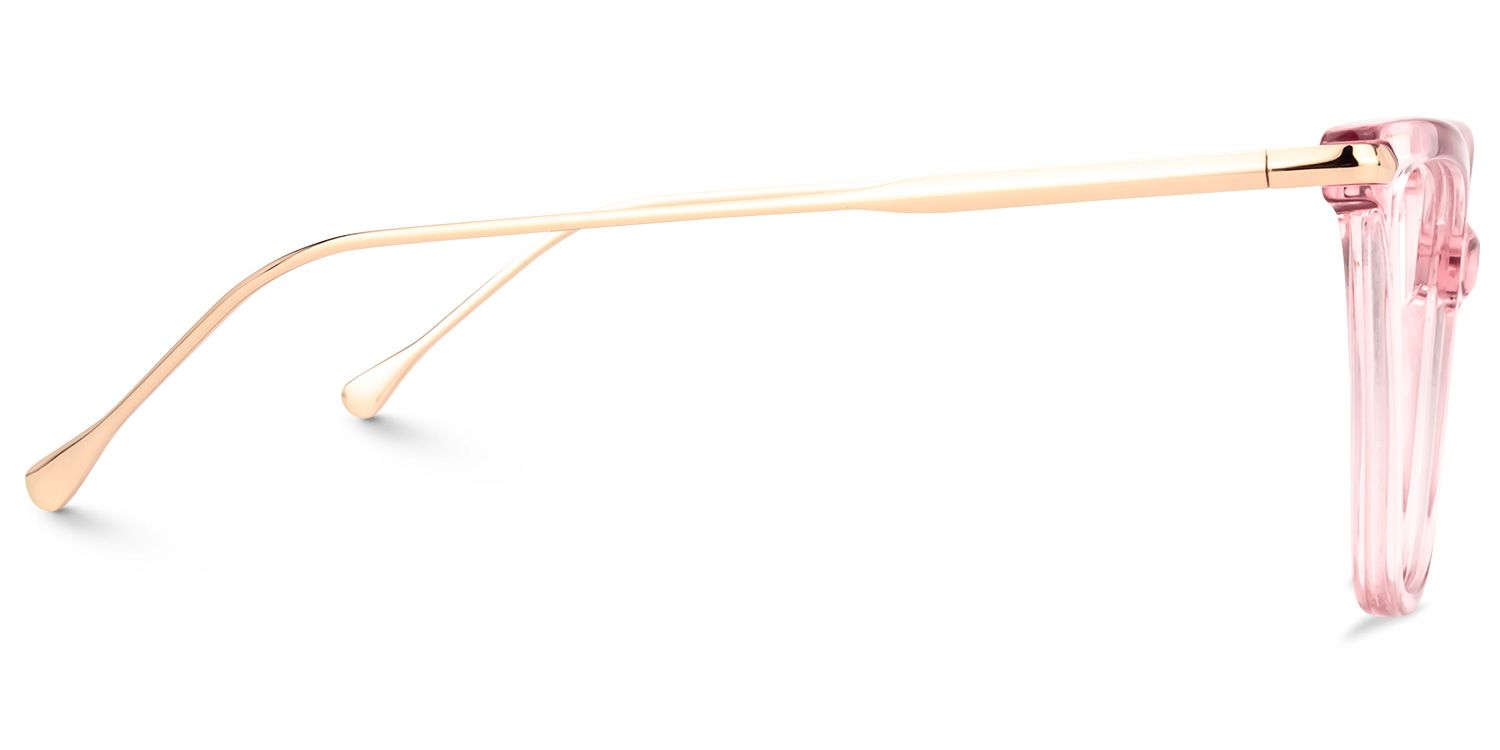 Cat Eye Pink Glasses FX0206-03 | Vooglam Optical Glasses 4