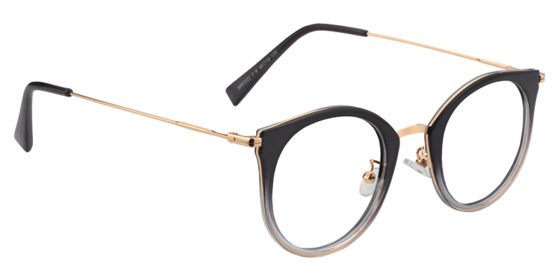 Viola Cat Eye Black Glasses 4