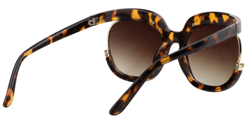 Edita - Round Tortoise Sunglasses product detail 4