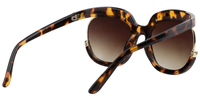 Chic Round Tortoise Sunglasses│Vooglam Sunglasses Online 
