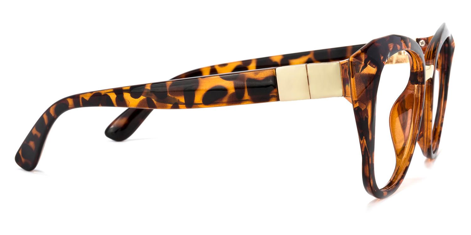 Cat Eye Tortoise Eyeglasses | Vooglam.com 4