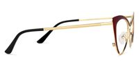 Annabelle - Cat Eye Red Eyeglasses | Vooglam 