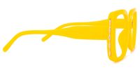 Square Yellow Eyeglasses | Vooglam.com 