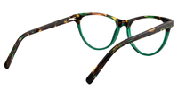 Gerry Cat Eye Green/Floral Eyeglasses - 4