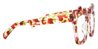 Wilhelmina - Geometric Crystal/Floral Eyeglasses - 4