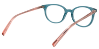 Chic Round Peacock/Green Eyeglasses│Vooglam.com 
