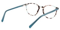 Decent Oval Blue/Pattern Eyeglasses│Vooglam Optical Glasses 