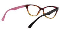 Rectangle Red/Floral Eyeglasses | Vooglam.com