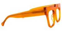 Rectangle Orange Eyeglasses | Vooglam.com 