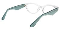 Oval Crystal Eyeglasses | Vooglam.com 