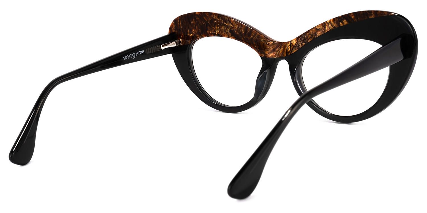 Lolade - Cat Eye Dark/Grey Eyeglasses product detail 3