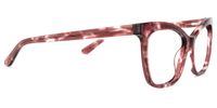 Cat Eye Light/Maroon Eyeglasses | Vooglam.com