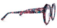 Geometric Floral Eyeglasses | Vooglam.com