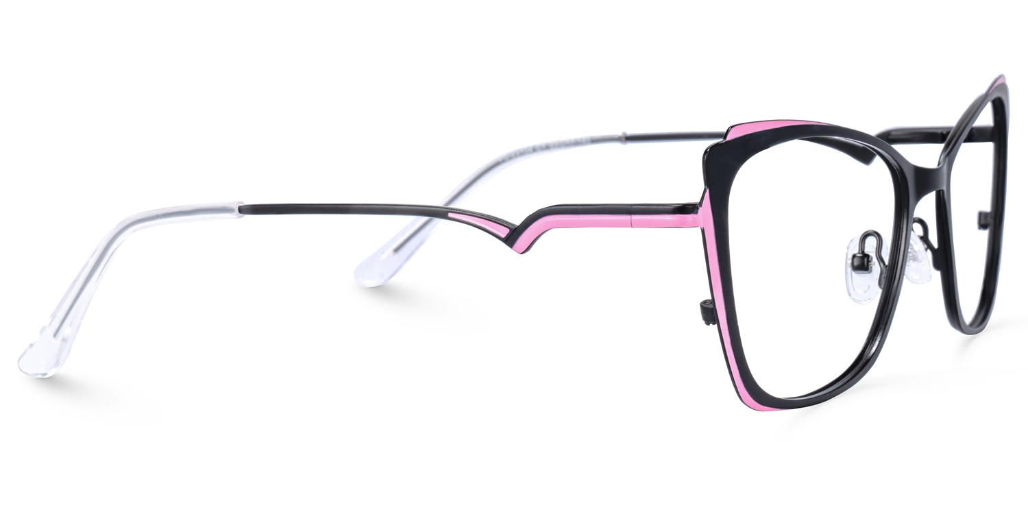 Cat Eye Black Eyeglasses | Vooglam.com 4