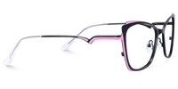 Cat Eye Black Eyeglasses | Vooglam.com 