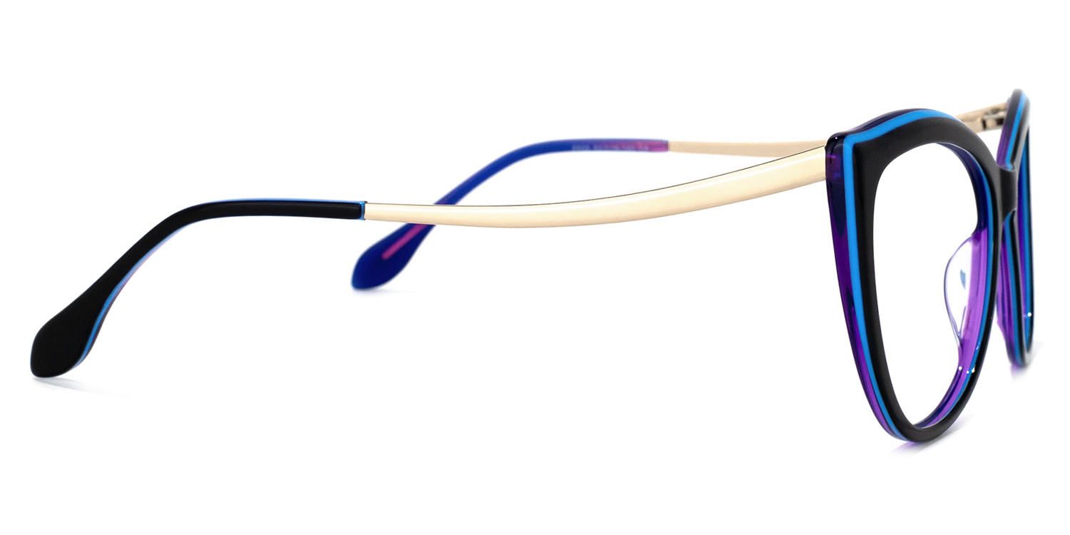 Chetta - Cat Eye Blue Eyeglasses product detail 4