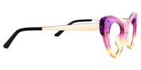 Cat Eye Pink Eyeglasses | Vooglam.com 