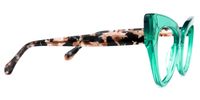 Shawana - Cat Eye Green Eyeglasses | Vooglam 