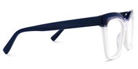 Square White Eyeglasses | Vooglam.com 