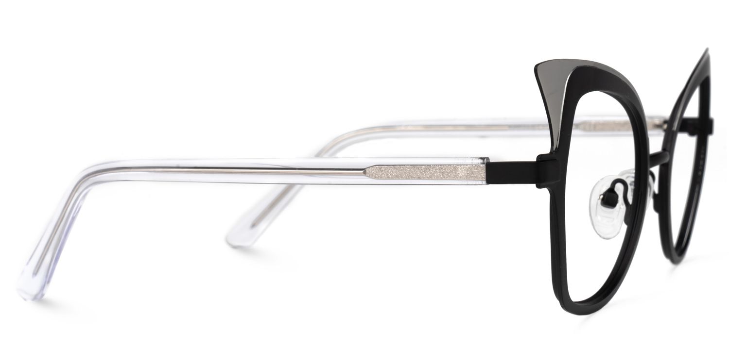 Rainey - Cat Eye Black Eyeglasses product detail 4