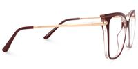 Ramirez - Square Wine/Red Eyeglasses - 4