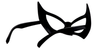 Stylish Bat-shaped Black Eyeglasses   