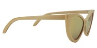 Dodie - Cat Eye Champagne Sunglasses  - 5