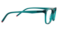 Professional Rectangle Peacock/Green Eyeglasses│Vooglam Optical Glasses 