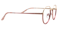 Alger Geometric Pink Eyeglasses - 5