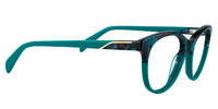Nell Oval Peacock/Green Eyeglasses - 5