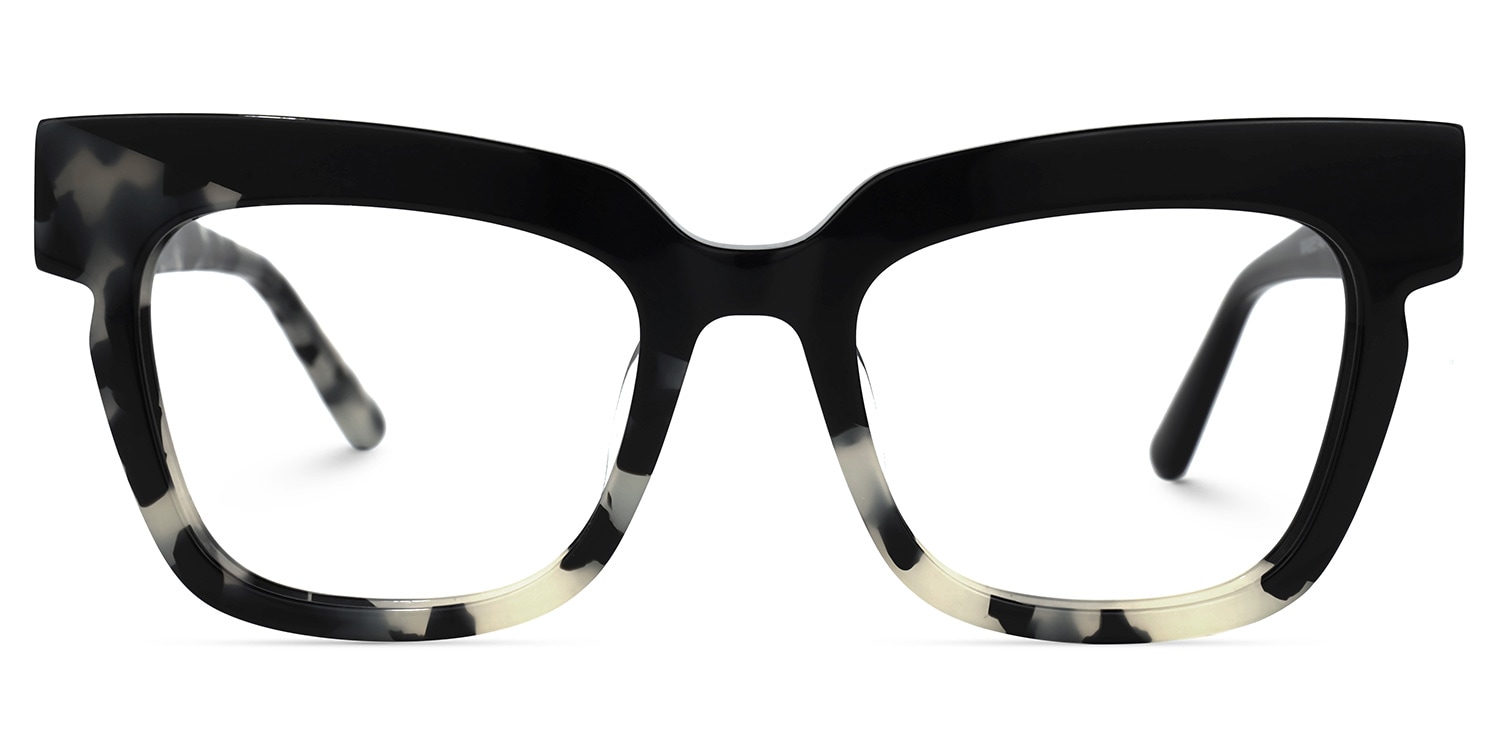 

Fludd - Rectangle Black Eyeglasses