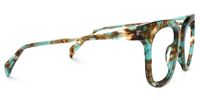 Square Green Eyeglasses | Vooglam.com 
