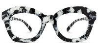 Rectangle Pattern Eyeglasses | Vooglam.com Angle View