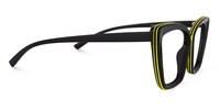 Arhelo - Rectangle Black Eyeglasses - 4