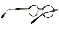 Winston - Round Black Eyeglasses - 3