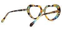 Dorismar - Geometric Floral Eyeglasses | Vooglam Side View